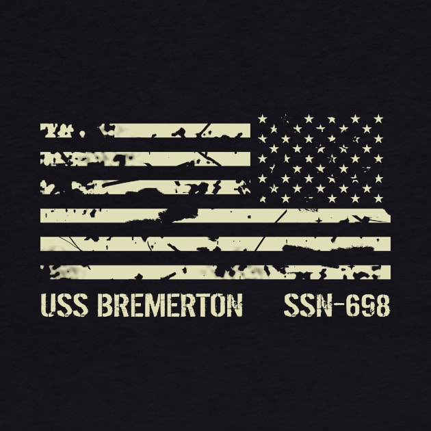 USS Bremerton by Jared S Davies